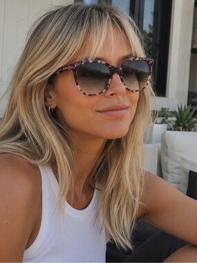 Marc Jacobs Sunglasses Prescription Tortoiseshell Oversized Cat Eye  15-55-155